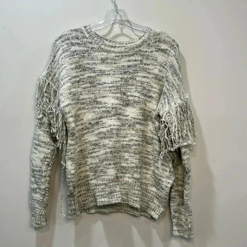 Calvin Klein Women's Fringe Sweater Size M